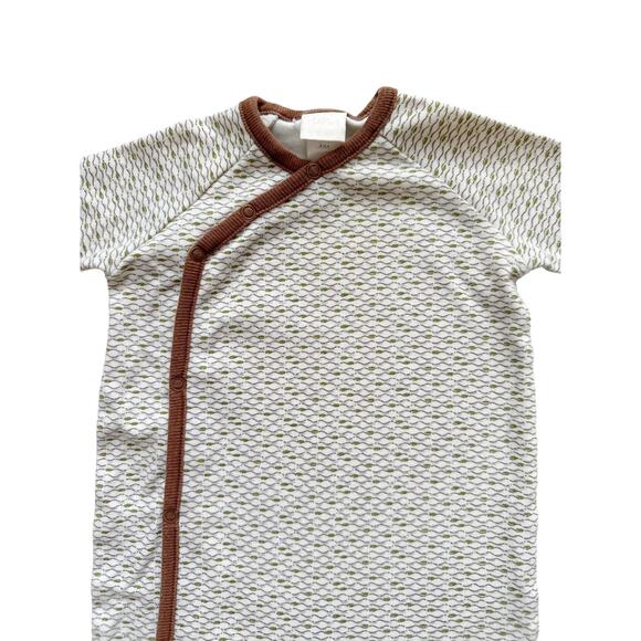 Tea Collection Footie Sleeper Pajamas Size 0-3m - Picture 2 of 4